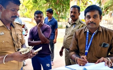 உரிய ஆவணமின்றி கொண்டு செல்லப்பட்ட 1 லட்சத்து 30  ஆயிரம் பறிமுதல்