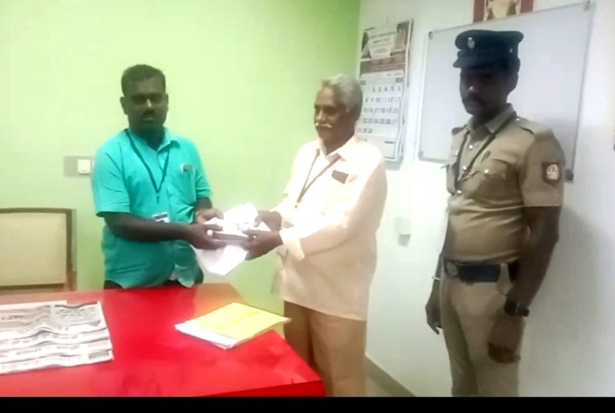உரிய ஆவணம் இன்றி எடுத்துச்செல்லப்பட்ட 6 லட்சத்து 20 ஆயிரம் பறிமுதல்