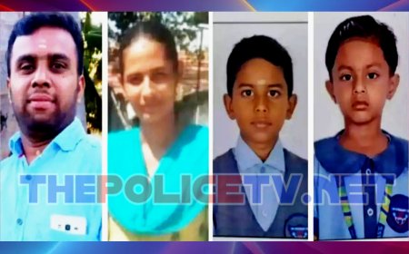 கார் விபத்தில் குழந்தைகள் உட்பட 4 பேர் பலி