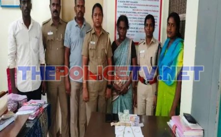 தேநீரில் மயக்க மருந்து கலந்து தங்க ஆபரணங்கள் திருட்டு:திருடிச் சென்ற பெண்ணை தட்டி தூக்கிய போலீசார்