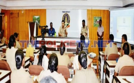 தேனி:காவல்துறையினருக்கு புதிய முப்பெரும் சட்டங்கள் குறித்த பயிற்சி வகுப்பு
