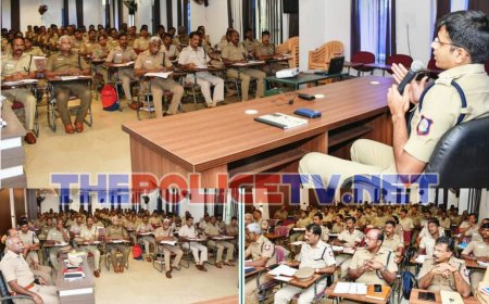மதுரை:காவல்துறையினருக்கு புதிய முப்பெரும் சட்டங்கள் குறித்த சட்ட விளக்கப் பயிற்சி வகுப்பு
