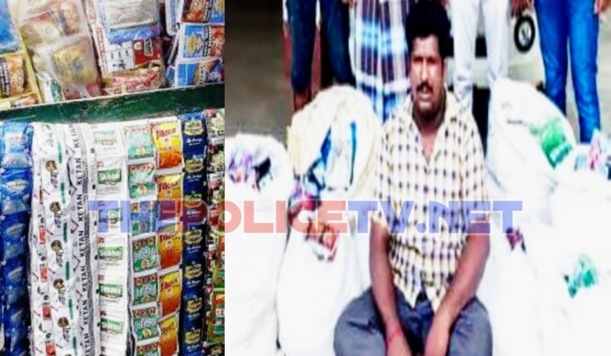1.50 லட்சம் மதிப்பிலான 100 கிலோ குட்கா பொருட்கள் பறிமுதல்;ஆவடி போலீசார் அதிரடி