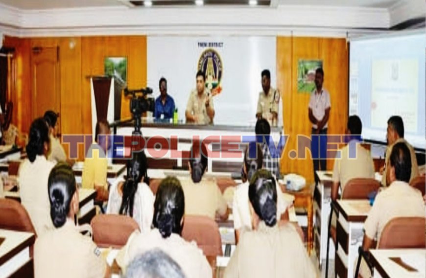 தேனி:காவல்துறையினருக்கு புதிய முப்பெரும் சட்டங்கள் குறித்த பயிற்சி வகுப்பு