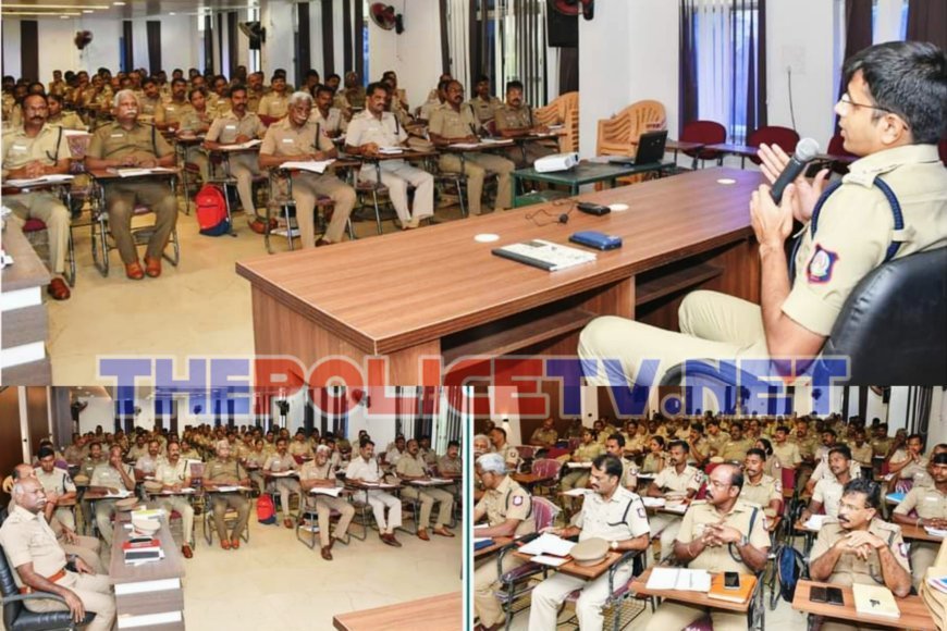 மதுரை:காவல்துறையினருக்கு புதிய முப்பெரும் சட்டங்கள் குறித்த சட்ட விளக்கப் பயிற்சி வகுப்பு