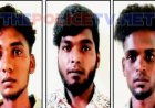 பட்டப்பகலில் பட்டா கத்திகளுடன் பொதுமக்களை அச்சுறுத்தி வந்த  மூன்று ரவுடிகள் கைது