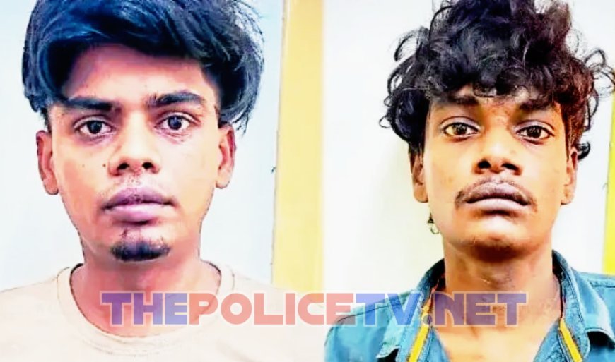 சிறுமியிடம் செல்போனை பறித்த இளைஞர்கள் கைது