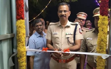 புதிய காவல் நிலையம் திறப்பு விழா