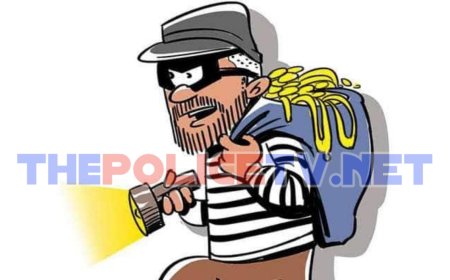திருடப்போன இடத்தில் இப்படி தூங்கலாமா..? மாட்டிக்கினாரு ஒர்த்தரு...
