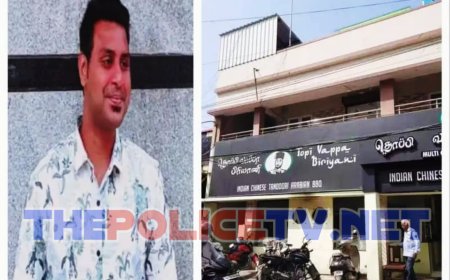 பிரபல பிரியாணி கடையில் வாலிபர் படுகொலை; ஆட்சியர் அலுவலகம் அருகே நடந்த கொடூரம்