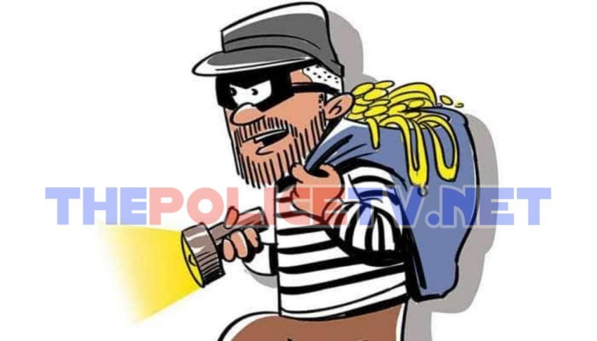 திருடப்போன இடத்தில் இப்படி தூங்கலாமா..? மாட்டிக்கினாரு ஒர்த்தரு...
