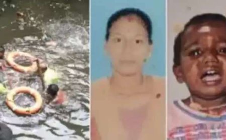கணவன்-மனைவி இடையே அடிக்கடி தகராறு; இரு மகன்களுடன் வீட்டின் அருகே உள்ள கிணற்றில் குதித்த தாய்