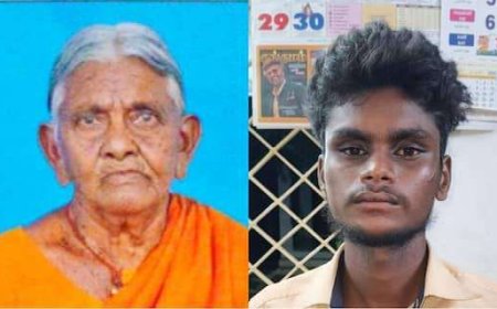 மூதாட்டியை பலாத்காரம் செய்த பேத்தியின் கணவர் கைது