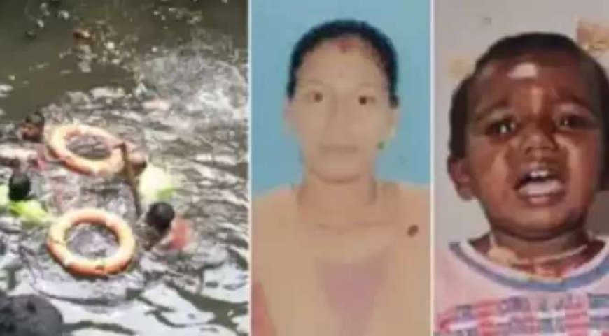 கணவன்-மனைவி இடையே அடிக்கடி தகராறு; இரு மகன்களுடன் வீட்டின் அருகே உள்ள கிணற்றில் குதித்த தாய்