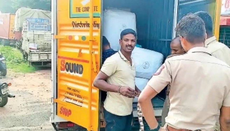 கும்மிடிப்பூண்டி பகுதியில் கொரியர் மூலம் கடத்தப்பட்ட 300 கிலோ குட்காவை தனிப்படை போலீசார் பறிமுதல் செய்தனர்