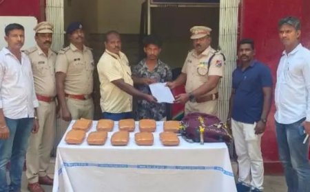 விரைவு ரயிலில் 10 கிலோ கஞ்சா கடத்திய திரிபுரா இளைஞர் கைது