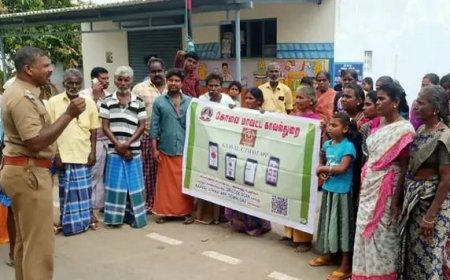 சட்டம் - ஒழுங்கு பாதுகாப்பு, குற்றச்சம்பவங்களை தடுப்பது குறித்து காவல்துறையின் சார்பில் 96 கிராமங்களில் பொதுமக்களுடன் கலந்தாலோசனைக் கூட்டம்