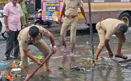 காவல்துறையினருக்கு பொதுமக்கள் பாராட்டு