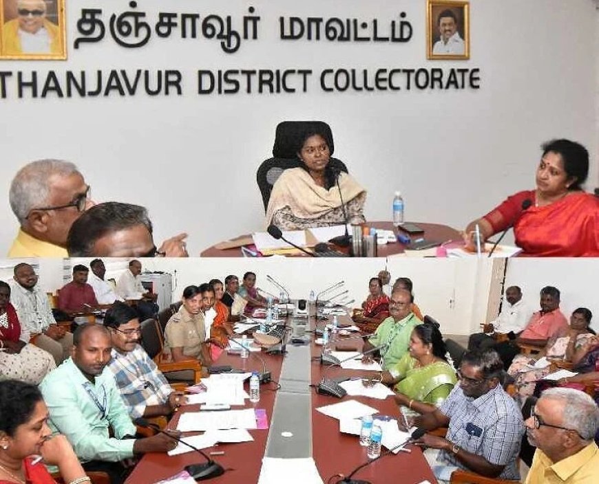 மாவட்ட அளவிலான தடுப்பு படை உறுப்பினர்கள் கூட்டம்