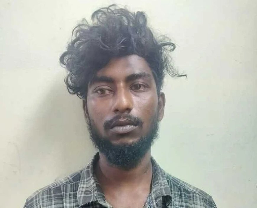 மூதாட்டியிடம் நகை பறித்தவர் கைது