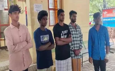 கொலை வழக்கில் மூன்று சிறுவர்கள் உட்பட ஐந்து பேர் கைது