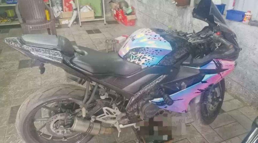 ஸ்டைலுக்காக பைக் கலரை மாற்றம் இளைஞர்களே உஷார்