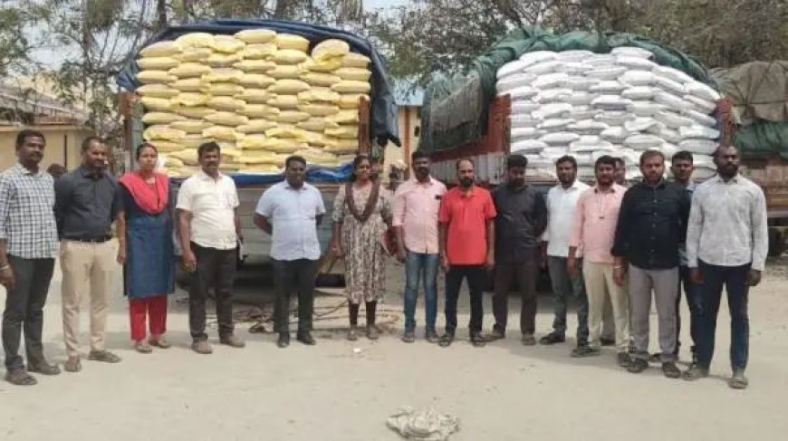 70 டன் ரேஷன் அரிசி கடத்தல்;3 பேர் கைது