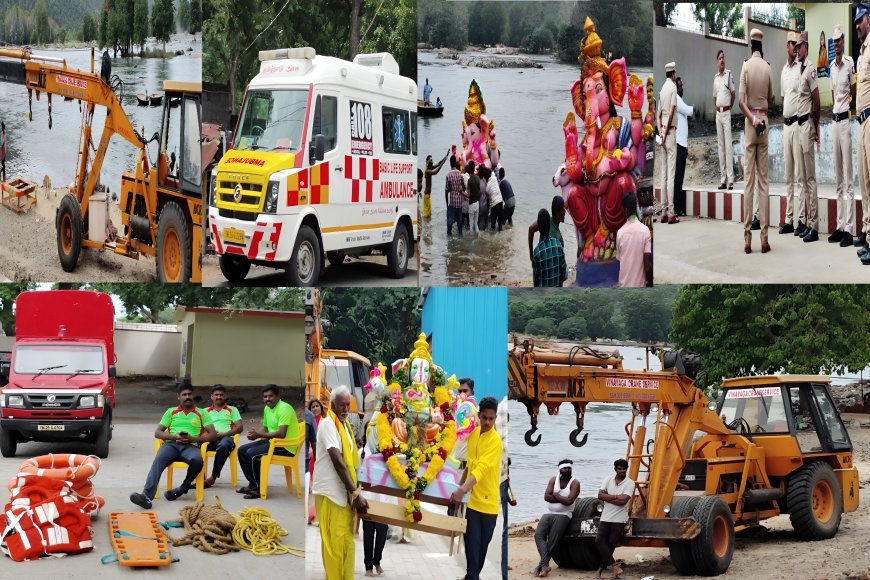 ஒகேனக்கல் ஆற்றங்கரையில் பரபரப்பு; காவல்துறை பாதுகாப்பு பணிகள் தீவிரம்